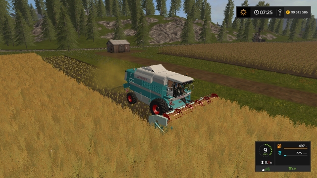 Farming Simulator 17 - HARVESTER LAN screenshot