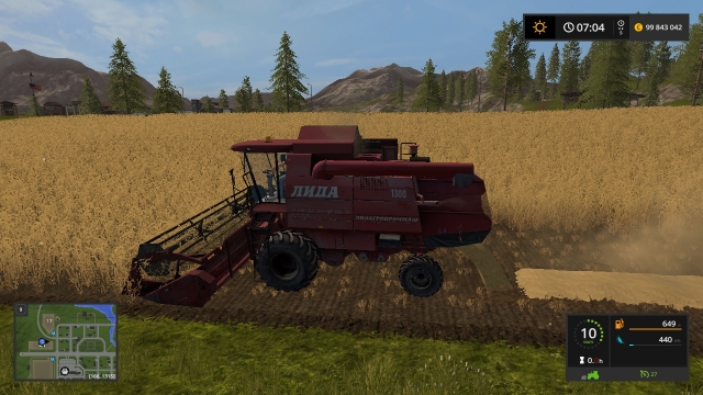 Farming Simulator 17 - LIDA-1300 mod screenshot