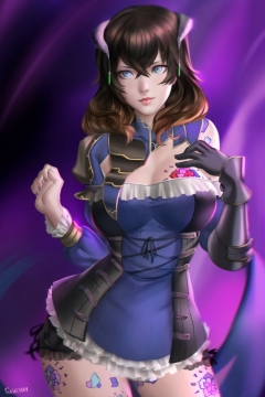 Bloodstained: Ritual of the Night - sexy art