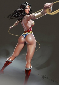 Injustice 2 - sexy Wonder woman