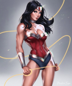 Injustice 2 - Wonder Woman art