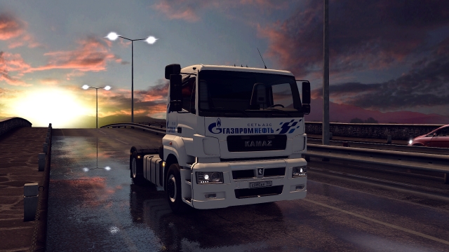 Euro Truck Simulator - Kamaz 5490 screenshot