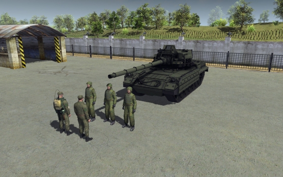Men of War: Assault Squad 2 - Cold War Art2 (T-95)