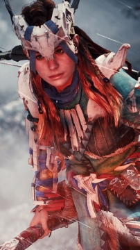 Horizon: Zero Dawn - girl screenshot 2