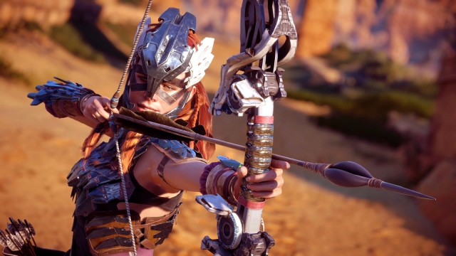 Horizon: Zero Dawn - archery screenshot