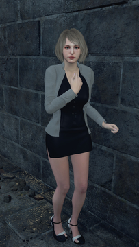 Resident Evil 4 girl screenshot
