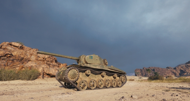 World of Tanks - Strv m/42 tank screenshot