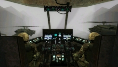 Counter-Strike - in the cockpit of the helicopter