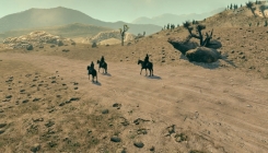 Call of Juarez: Bound in Blood - in a desert
