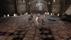 Fable 3 - battle with skeletons screenshot
