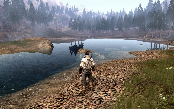 Fable 3 - near the lake screenshot