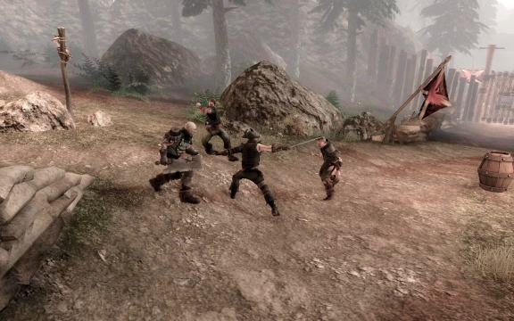 Fable 3 - battle screenshot