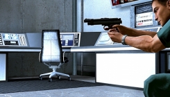 Alpha Protocol - man with weapon screenshot