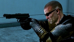Alpha Protocol - man with a gun screenshot