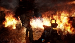 Metro: Last Light - on fire screenshot