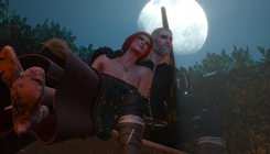 The Witcher 3: Wild Hunt - romantic couple