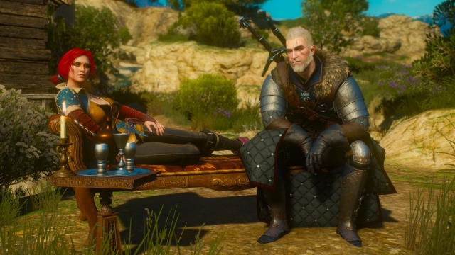 Witcher 3: Wild Hunt - geralt & Triss screenshot