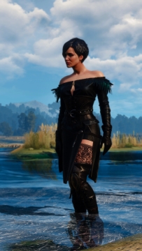 The Witcher 3: Wild Hunt - girl screenshot