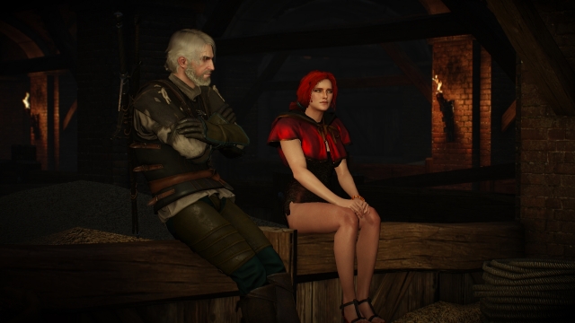 Witcher 3: Wild Hunt - Sexy Triss Dress Enhanced