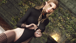 Elder Scrolls 5: Skyrim - Screenshot sexy girl 2