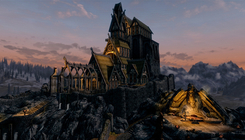 Skyrim: Building (night)