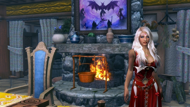 Elder Scrolls 5: Skyrim - main hall screenshot
