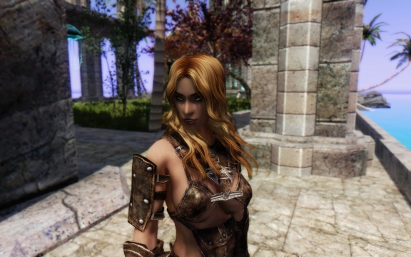 The Elder Scrolls 5: Skyrim - girl screenshot