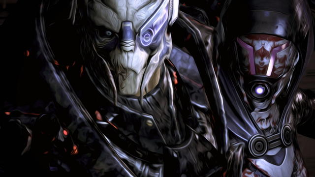 Mass Effect - Garrus & Tali
