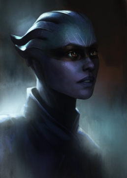 Mass Effect: Andromeda - art portrait