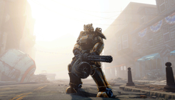 Fallout 4: gun, armor