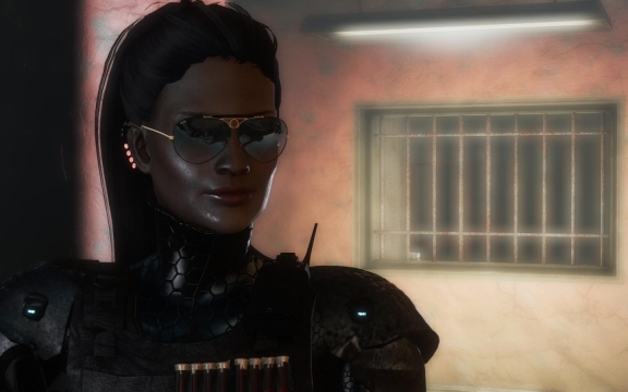 Fallout 4: girl, Portrait screenshot