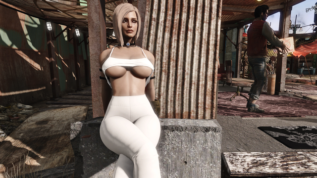 Fallout 4 - sexy girl screenshot 4