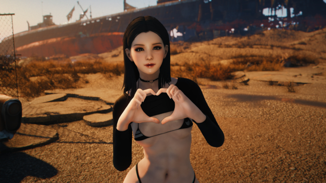 Fallout 4 - sexy girl screenshot 8