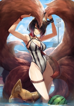 League of Legends - Ahri (Anime Art)