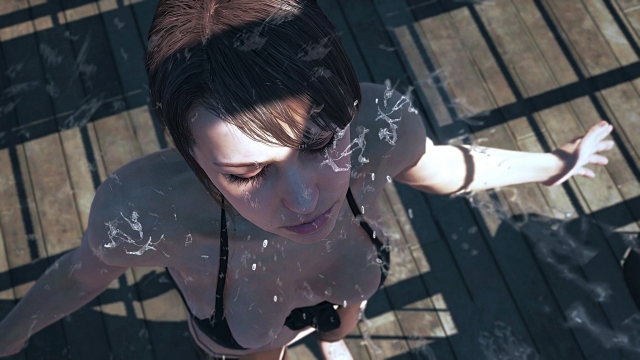 Metal Gear Solid 5 - Quiet & splashing water