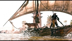 Assassin's Creed: Origins: Assassin & leopard art