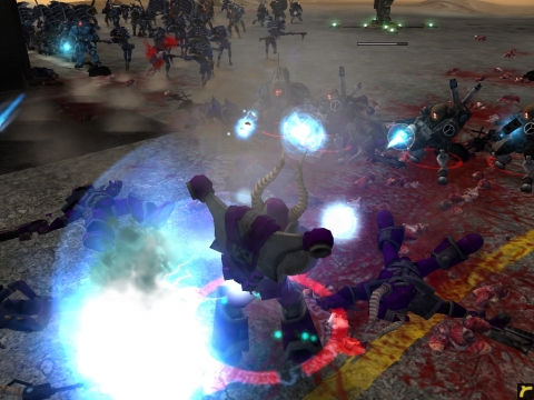 Warhammer 40.000: Dawn of War - battle screenshot
