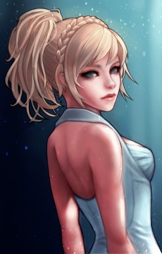 Final Fantasy 15 - girl art